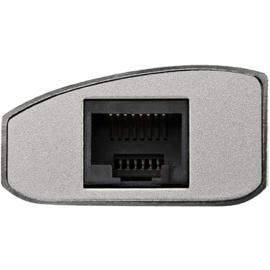 StarTech.com Hub USB a 3 porte con Ethernet, USB-A, Gigabit Ethernet/GbE, USB 5Gbps, design robusto, alimentazione da bus, hub USB 3.0 portatile per computer portatili