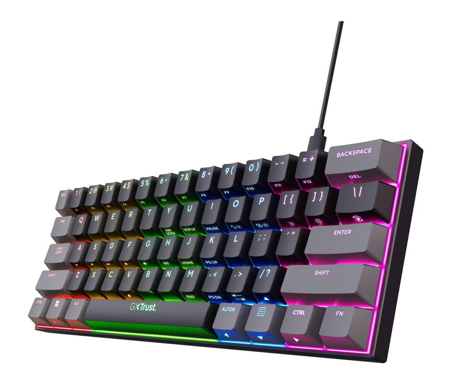 Trust GXT 867 Acira clavier Gaming USB QWERTY Anglais américain Neuf - vue 10