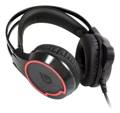 Conceptronic ATHAN U1 Casque Avec fil Arceau Gaming USB Type-A Noir