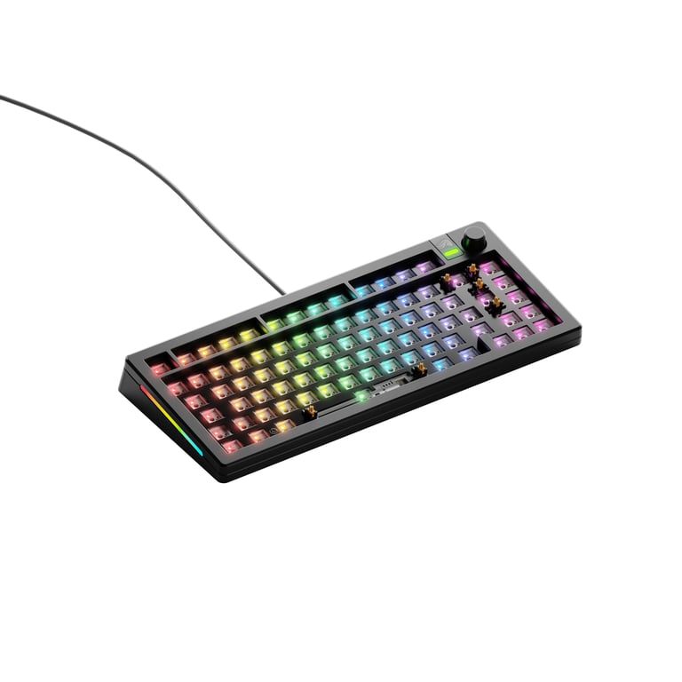 Glorious Gaming GMMK 3 75% Barebones clavier Jouer USB Non Neuf