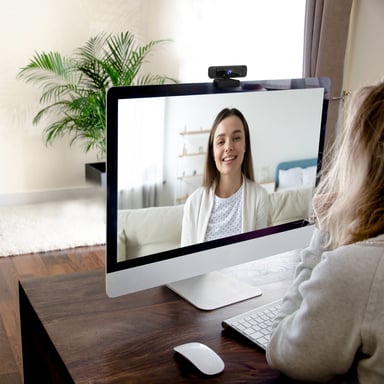 Webcam J5Create USB HD con 360 rotazione USB 2.0 colore nero JVCU100-N