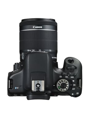 Canon EOS 750D + Kit fotocamera reflex EF-S 18-55 IS STM 24,2 MP CMOS 6000 x 4000 pixel Nero