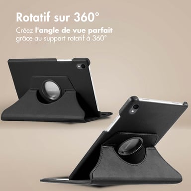 imoshion Coque tablette rotatif à 360° pour Samsung Galaxy Tab S11 - Noir