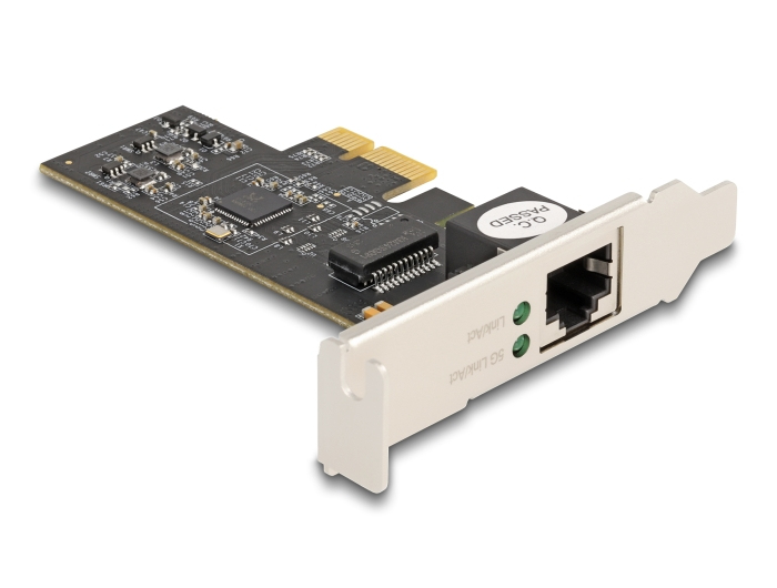 DeLOCK Carte PCI Express x1 vers 1 x RJ45 5 Gigabit LAN Neuf