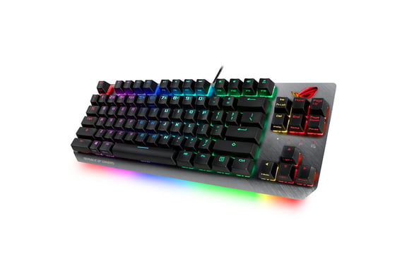 ASUS ROG Strix Scope NX TKL clavier Gaming USB Noir, Gris