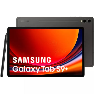 Samsung Galaxy Tab S9+ SM-X816B 5G Qualcomm Snapdragon 256 GB 31,5 cm (12.4'') 12 GB Wi-Fi 6 (802.11ax) Android 13 Grafito