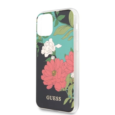 Etui Guess do iPhone 11 Pro Max czarny N°1 Flower Collection