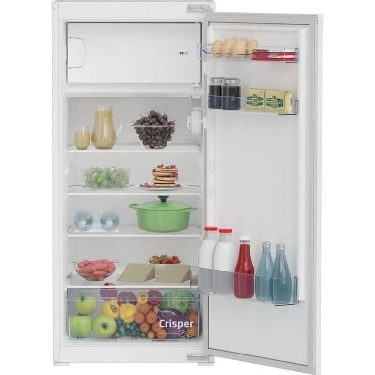 Réfrigérateur Monoporte Beko BSSA210K4SN – 175L, Intégrable, Froid Statique - vue 4