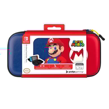 Slim Deluxe Power Pose Mario Nintendo Funda resistente Azul, Rojo