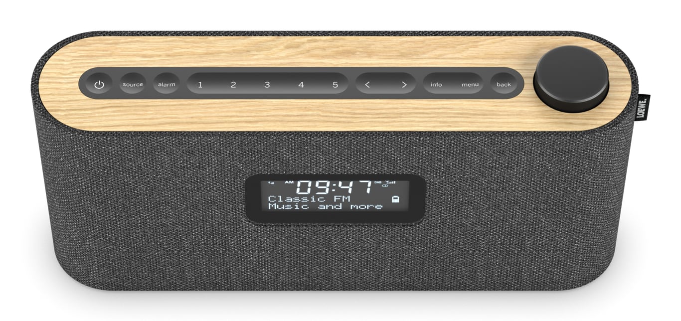 Radio Portable Loewe Radio Frequency DAB+/FM Bluetooth basalte - vue 3