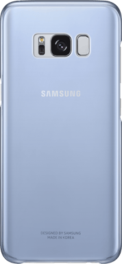 Coque souple Samsung EF-QG950CL bleue transparente pour Samsung Galaxy S8 G950