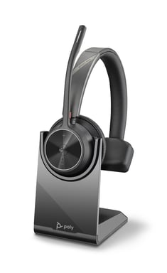 POLY Voyager 4310 UC Casque Sans fil Arceau Bureau/Centre d'appels USB Type-A Bluetooth Socle de chargement Noir