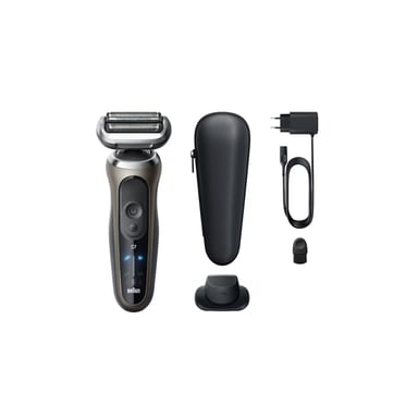 Braun Series 7 72-C1200s Tondeuse Noir, Bronze, Acier inoxydable - Neuf