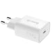 Chargeur Secteur USB-C 20W Compatible Power Delivery Compact Blanc