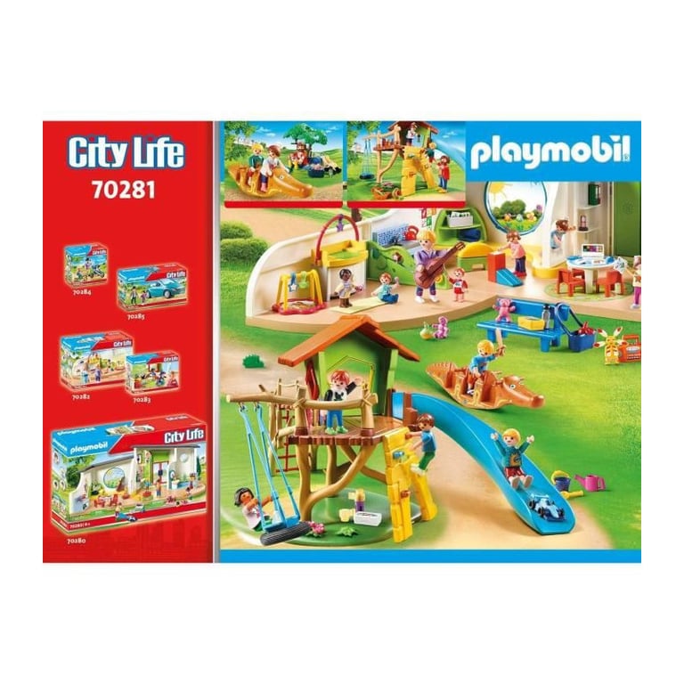 Parc De Jeux Et Enfants City Life 70281 Playmobil La Boîte - vue 3