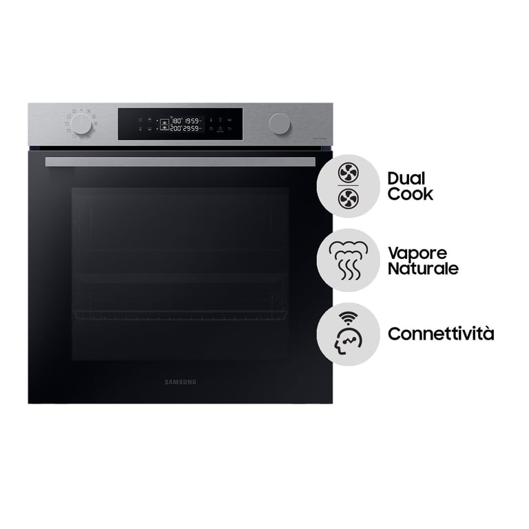 Samsung NV7B44403BS + Acier inoxydable Neuf - vue 3