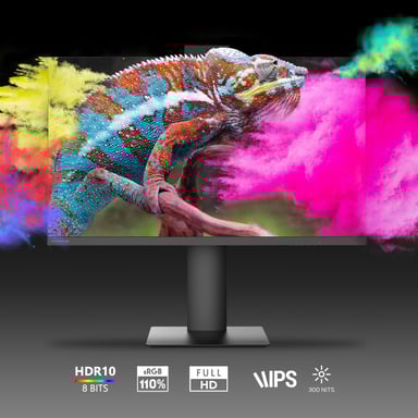 Pantalla Thomson Supreme Business 27'' FHD IPS 100Hz Webcam USB-C 65W