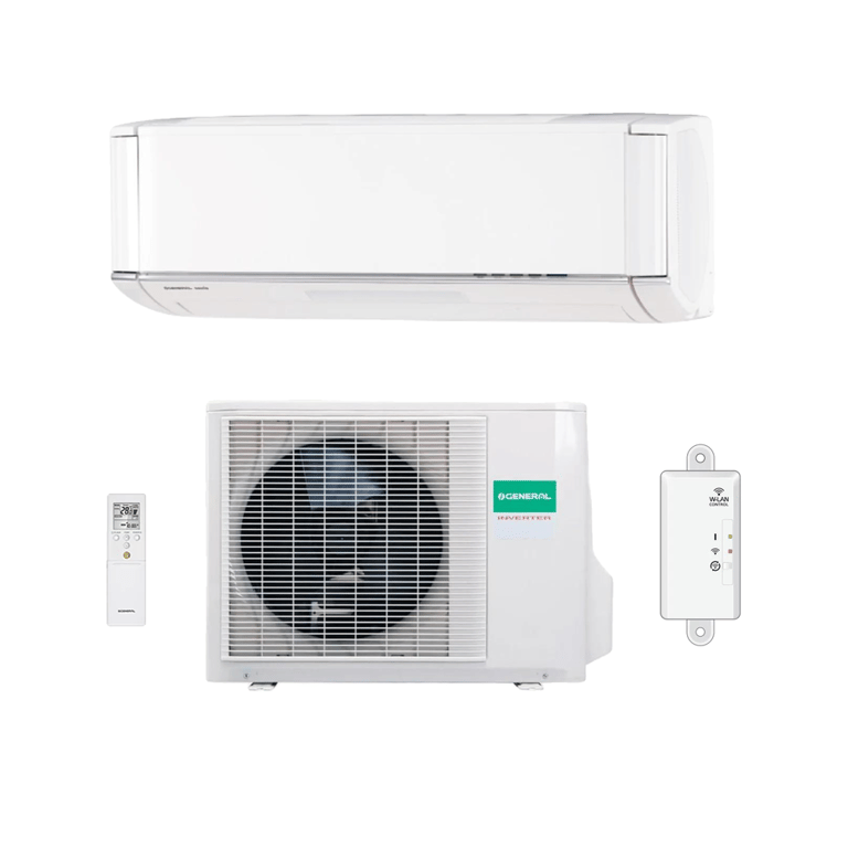 Climatiseur General Fujitsu Nocria 12000 BTU R 32 wifi intégré Neuf