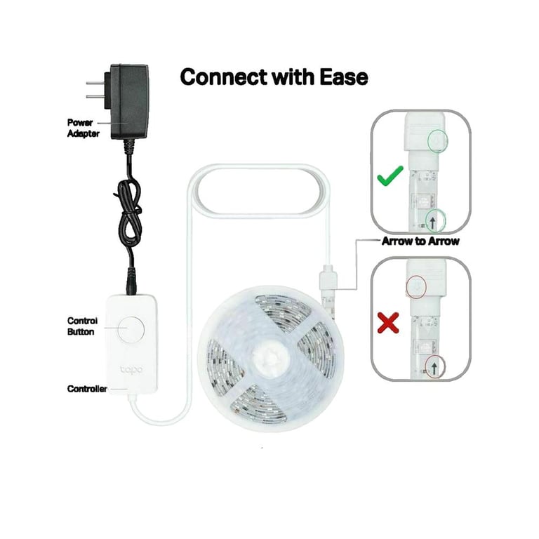 Tp Link Tapo L930 5 Eclairage Intelligent Par Bande Wi Fi - vue 4