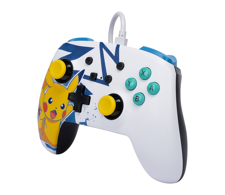Manette Filaire Switch Pikachu High Voltage Powera - vue 6