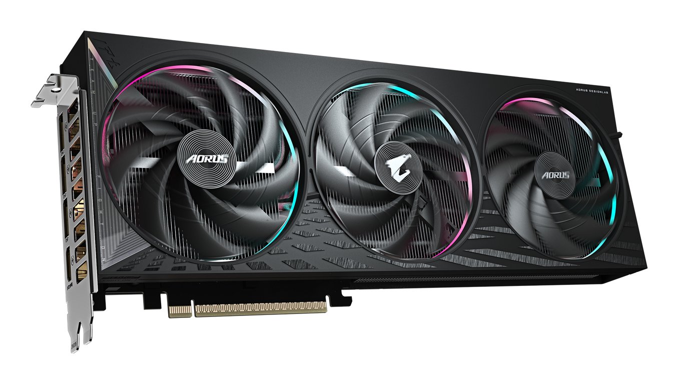 GIGABYTE AORUS GeForce RTX 5060 ELITE 8G Carte Graphique 8GB GDDR7 128bit PCI E 5.0 2722 MHz Fréquence du cœur 3 x DisplayPort 1 x HDMI GV N5060AORUS E 8GD Neuf - vue 3