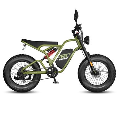 Vélo électrique FAFREES F20 Ultra (Homologation UE L1e-B) - Moteur 750 W batterie 48V25Ah pneu large 20 pouces freins mécaniques - Vert