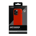 Guscio in morbido silicone gel antiurto per Apple iPhone 14 Pro, rosso fuoco