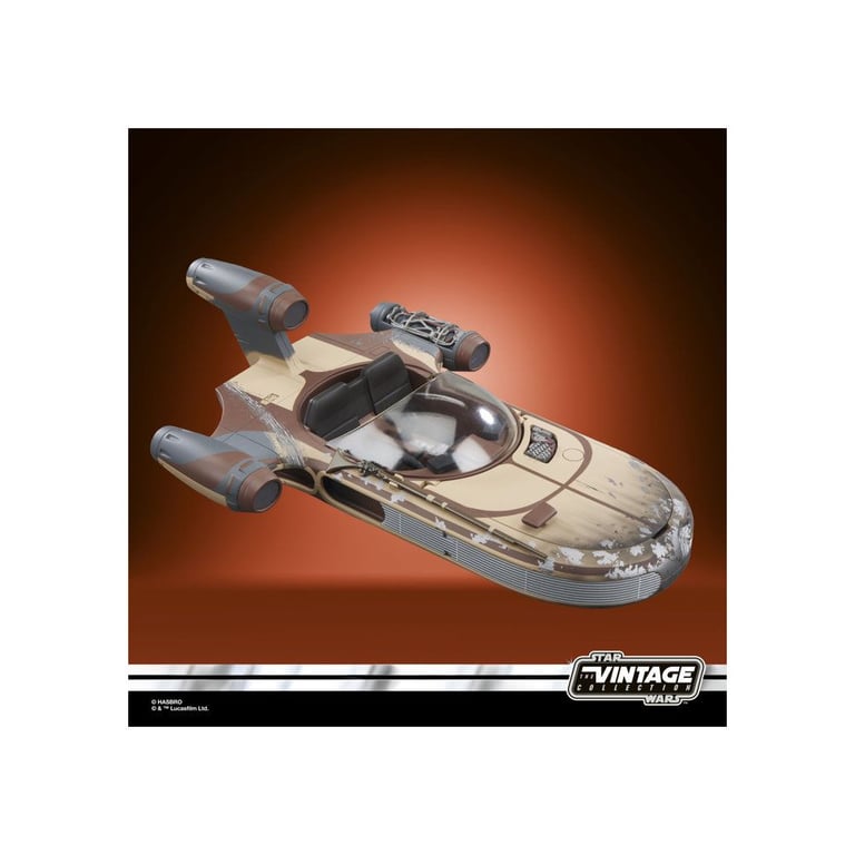 Star Wars Episode IV Vintage Collection Véhicule avec figurine Landspeeder & Luke Skywalker Tatooine - vue 5