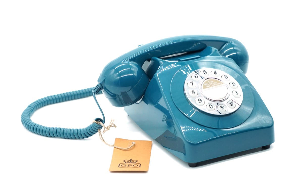 Téléphone Fixe Rétro GPO 746 PUSH – Bouton Poussoir, Compatible Box Internet - vue 5