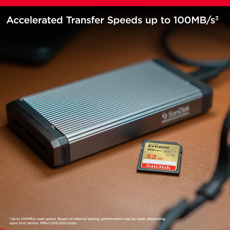 SanDisk Extreme 32 Go SDXC UHS-I Classe 10 - Neuf