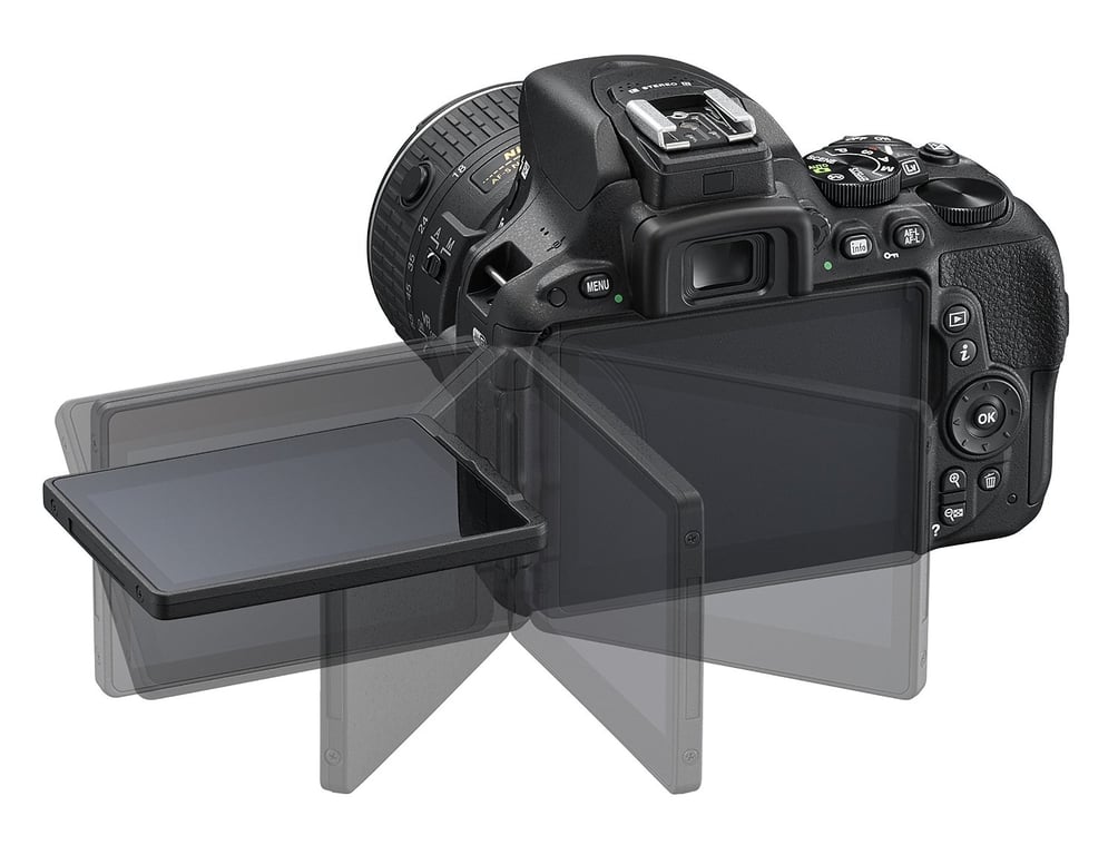 Nikon D5500 + AF DX NIKKOR 18 55mm 43 Kit d'appareil photo SLR 24 2 MP CMOS 6000 x 4000 pixels Neuf - vue 3