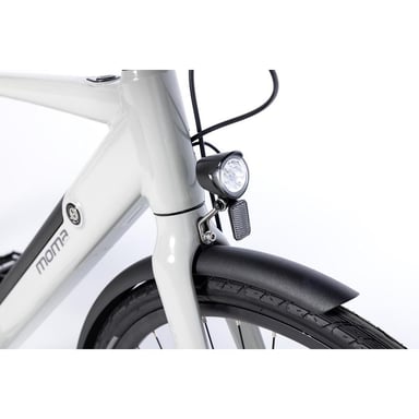 Bicicleta eléctrica urbana, Flow-e, transmisión automática con correa, Motor BAFANG DUAL Speed, Batería 36V 10.5Ah