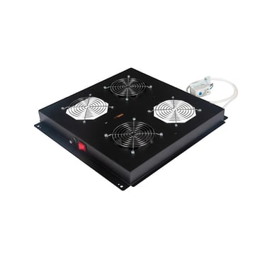 Ventilateur de toit Roline noir (RAL 9005) acier robuste