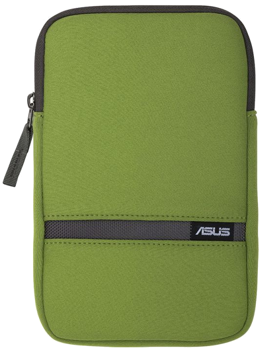 Pochette Zippered verte pour tablette