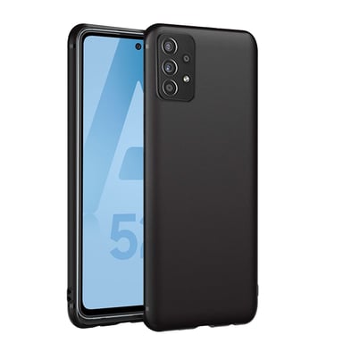 Custodia per Samsung Galaxy A52 4G / A52 5G / A52s Gel TPU flessibile nero antiurto XEPTIO