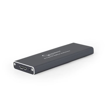 Gembird EE2280-U3C-01 Boîtier de disques de stockage Enceinte ssd Noir M.2