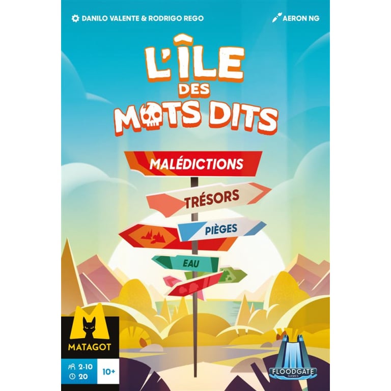 Jeu d'ambiance Asmodee L île des Mots Dits - Neuf