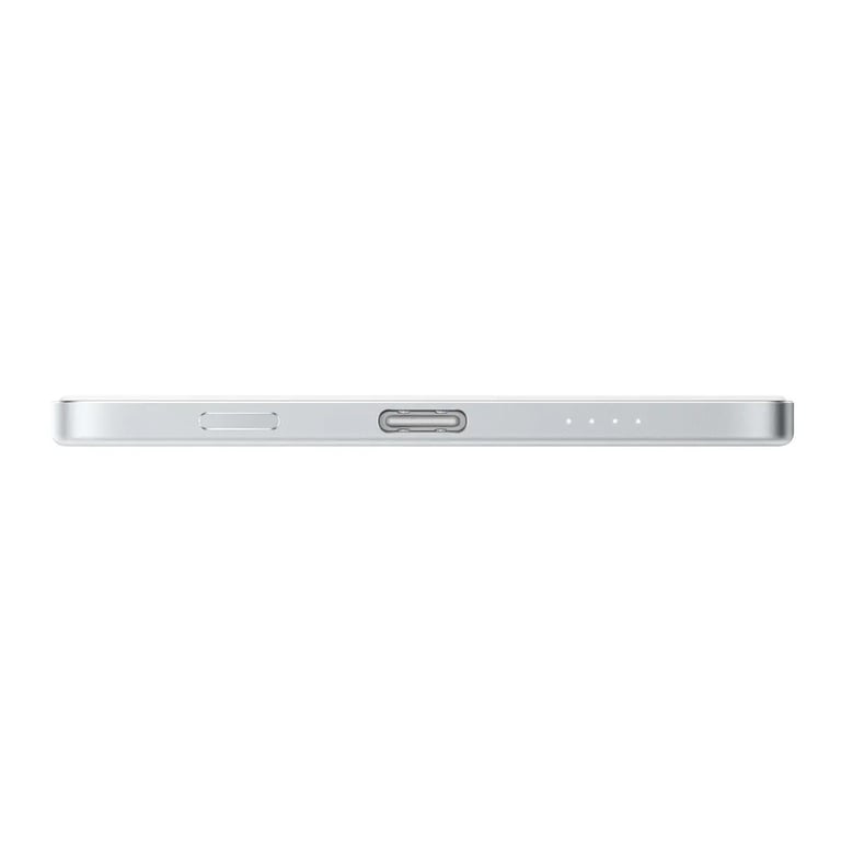 Batterie externe magnétique ultra-mince Xiaomi 5000 mAh 15W Argent - Neuf