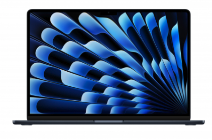 MacBook Air Apple M2 (2023) 15,3'', 3,5 Ghz 512 Gb SSD 16 Gb Apple GPU 10, Medianoche - QWERTY ES