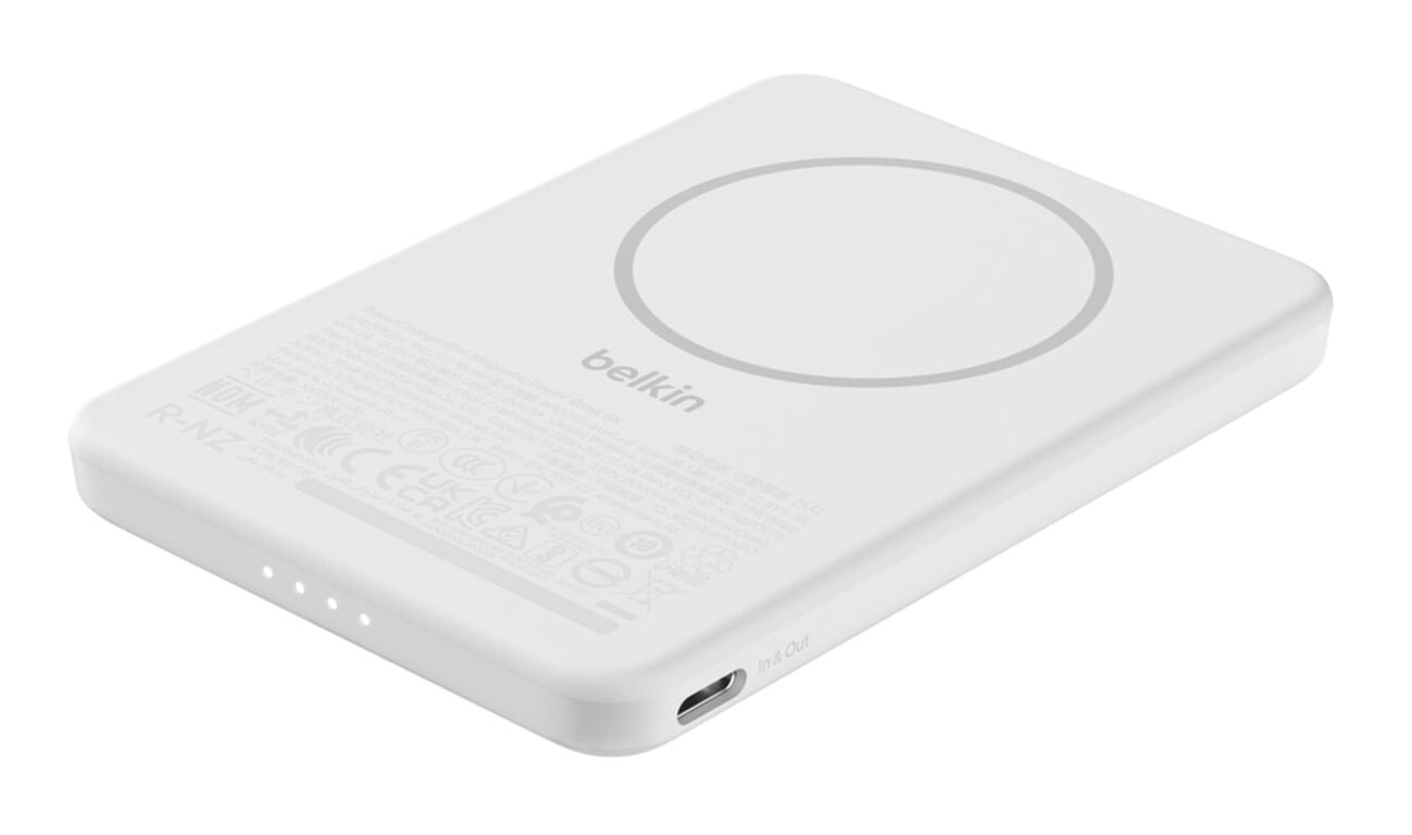 Belkin BPD010hqWH 5000 mAh Recharge sans fil Neuf - vue 3