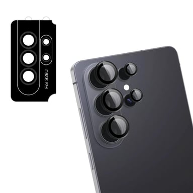 imoshion Lot de 2 protections d'objectif de caméra pour Samsung Galaxy S26 Ultra - Black