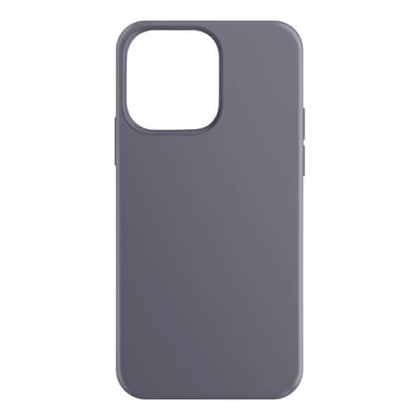 Custodia per iPhone 14 Pro Max Semirigida Sottile Soft Shell Moxie interno grigio lavanda