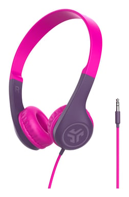 JLab JBuddies Pop Auricular Con cable Música/Día a día Rosa