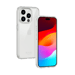 Guscio ibrido invisibile per Apple iPhone 15 Pro, trasparente