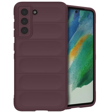 imoshion EasyGrip Backcover pour Samsung Galaxy S21 FE - Aubergine