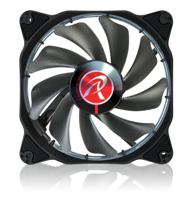 RAIJINTEK AURAS 12 Boitier PC Ventilateur 12 cm Noir