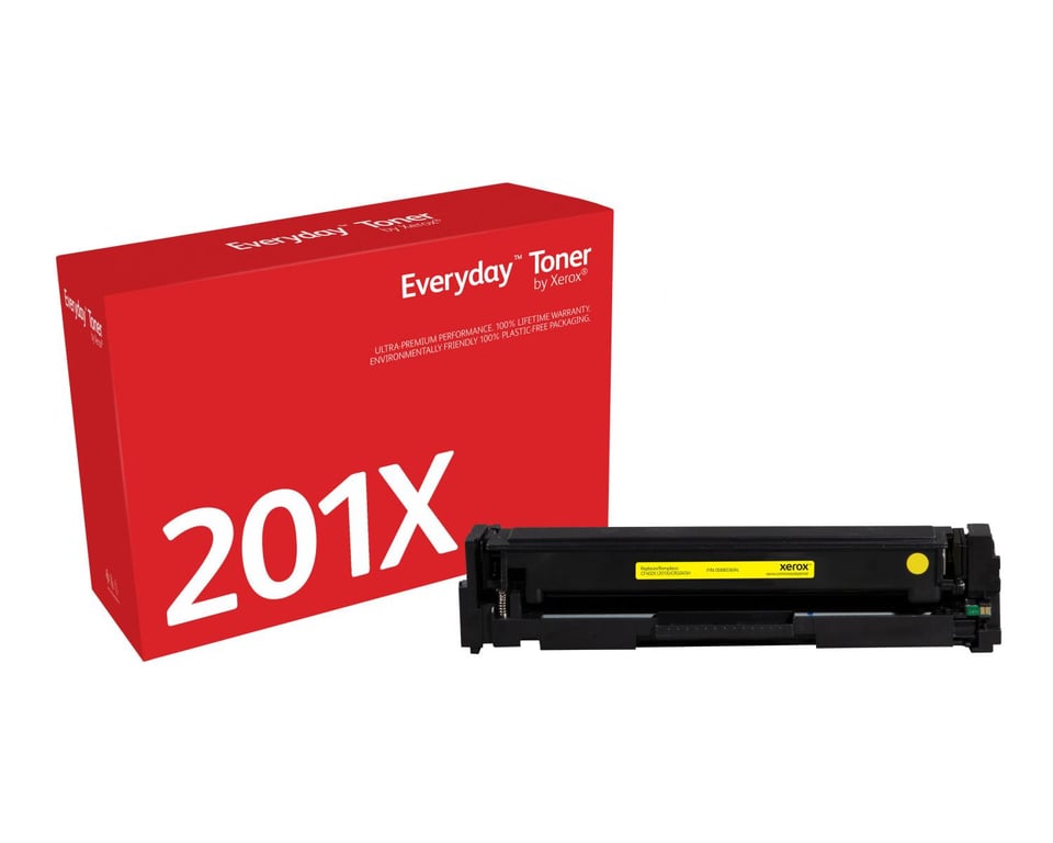 Xerox À rendement élevé jaune compatible cartouche de toner alternative pour : Canon CRG 045HY HP CF402X pour Canon ImageCLASS LBP612 MF632 MF634 HP Color LaserJet Pro M252 MFP... - vue 3