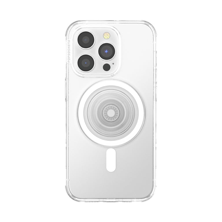 PopGrip PopSockets – Compatible MagSafe, Transparent - vue 2