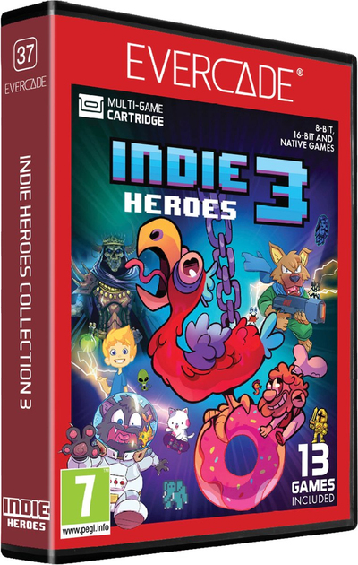 Blaze Evercade Indie Heroes Collection 3 Cartouche n° 37 Neuf