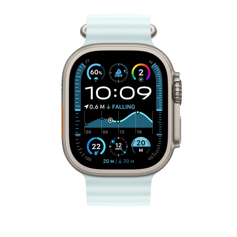 Bracelet Apple Watch 49mm Ocean Band - vue 2